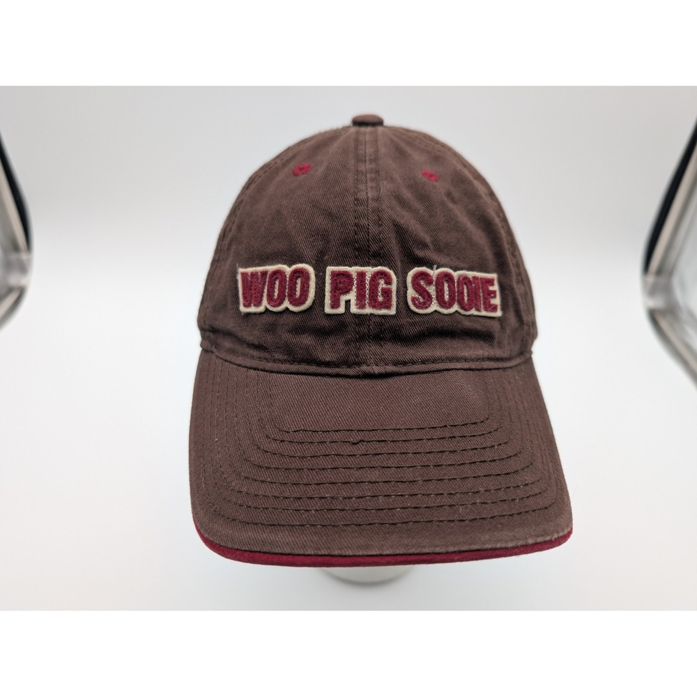 Arkansas Razorbacks Woo Pig Sooie Hat Official Tailgate'n Gear Brown Cap